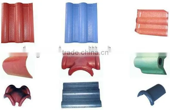 2015 Glazed Porcelain Clay Roof Tile Machine photo-5