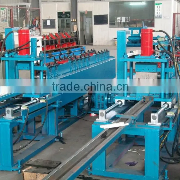 Trade Assurance Steel Storage Rack Goods Shelves Roll Forming Machine photo-5