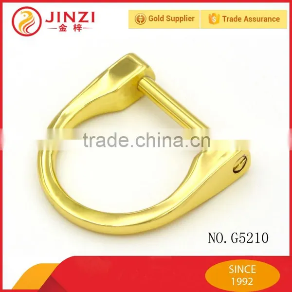 Shiny Fashion Metal Forged One Slotted d Ring photo-2