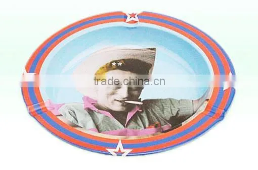 Round Shape Ashtray Tin Box photo-6