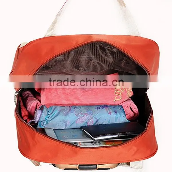 Custom Multifunction Waterproof Nylon Large Capacity Tote Travel Trolley Luggage Bag photo-6