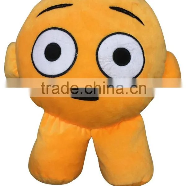 Wholesale Custom Kid New Design Emoji Cartoon Charater Plush Stuff Toys photo-2