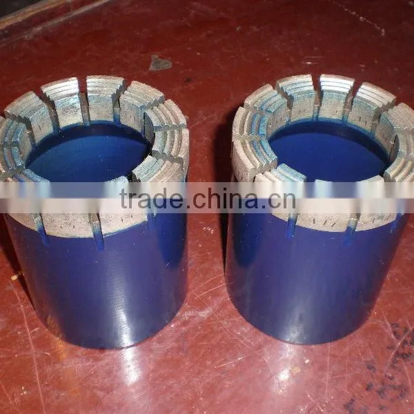 HQ,PQ,AW,BX Impregnated Diamond Core Drill Bit photo-2