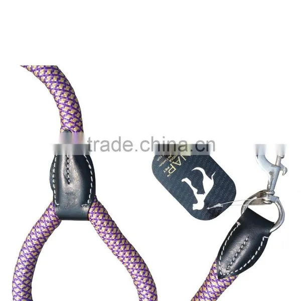 Wholesale New Design Dark Hot Red Color Pet Puppy Dog Leashes photo-4
