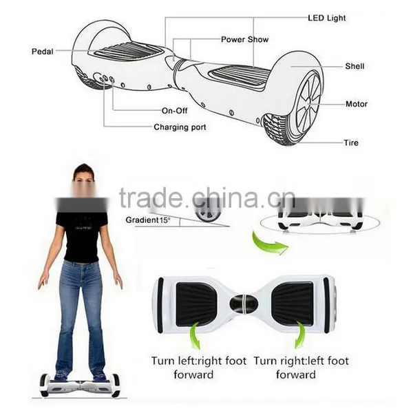 Special Design High Configuration 4.5'' Self Balancing Scooter For Children photo-3