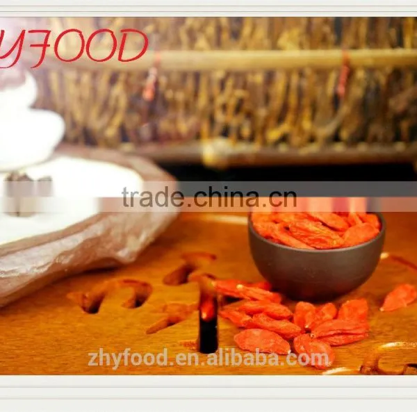 Organic Dried Goji Berry Certificated Health Food Pesticide Free Ninsxia Origin