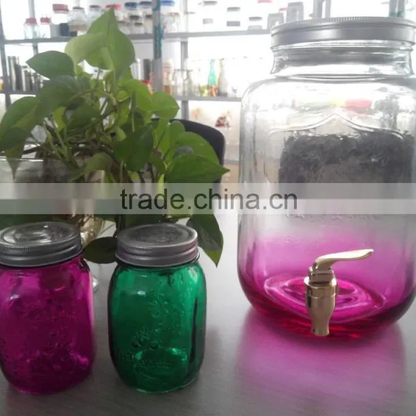 Glass Beverage Dispenser Sets Drinkware