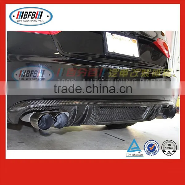 High Quality B8 Series FOR Audi A4 Rear Bumper Diffuser Carbon Fiber Competitive Price
