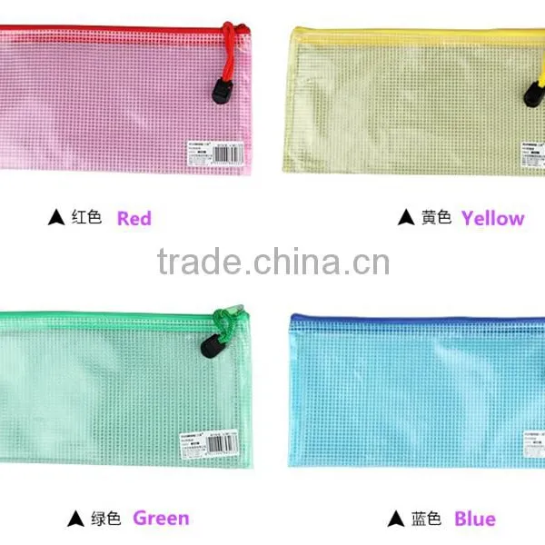 Zip Pencil Case For School,Nylon Mesh Zipper Pencil Case photo-3