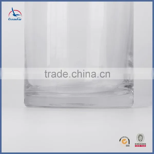 High Quality Cylinder Glass Vase Cheap Clear Wholesale Glass Vase photo-3