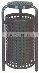 Outdoor Metal Ash Bin/rubbish Bin/waste Bin With 3 Feet GP-063