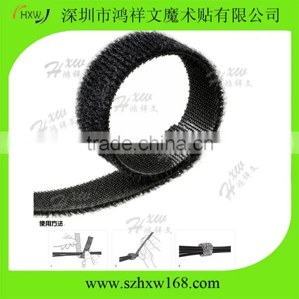 Self-gripping Micro Cable Ties Roll Double-side Hook and Loop Tape photo-2
