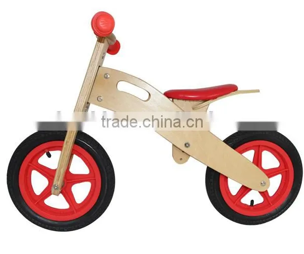 2016 Natural Wood Balance Bike For Toddlers photo-3