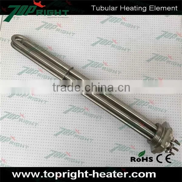 3kw Stainless Steel Electric Tubular Heater and Water Immersion Heating Element