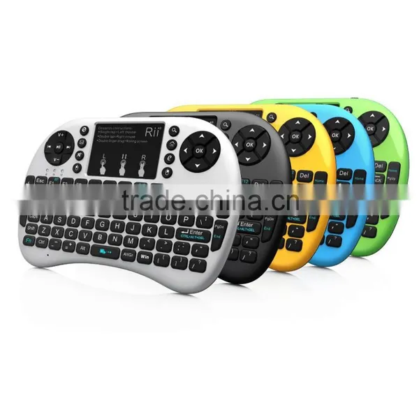 2016 Top Sale Rii i8 2.4G Mini Wireless Keyboard Fly Mouse photo-5