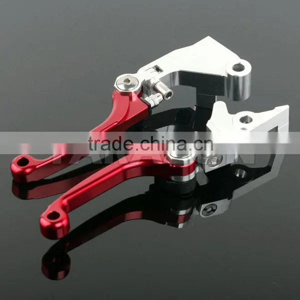 Motorcross CNC Adjustable Folding Brake and Clutch Levers for CRF450 Parts photo-2