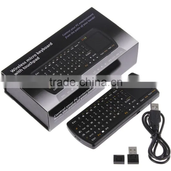 Ultra Thin 2.4G Wireless Bluetooth Keyboard With Touchpad for pc Laptop Smart TV photo-5