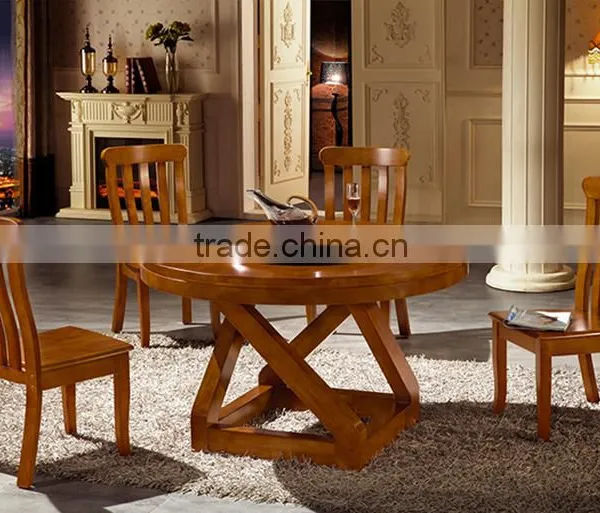 Wooden Dining Table and Chairs