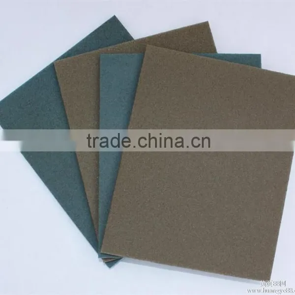 Silicon carbide waterproof sandpaper in sheet with good quality and low price