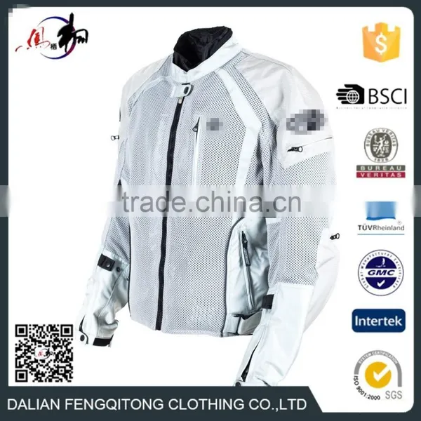 High Quality Men's Hardmesh Motorcycle Jacket Factory photo-2