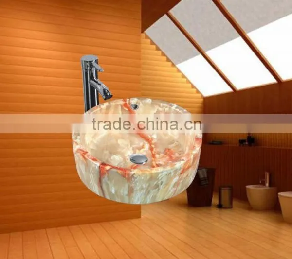 Latest Design Sanitary Ware Ceramic Simple Style Basins Wash photo-3