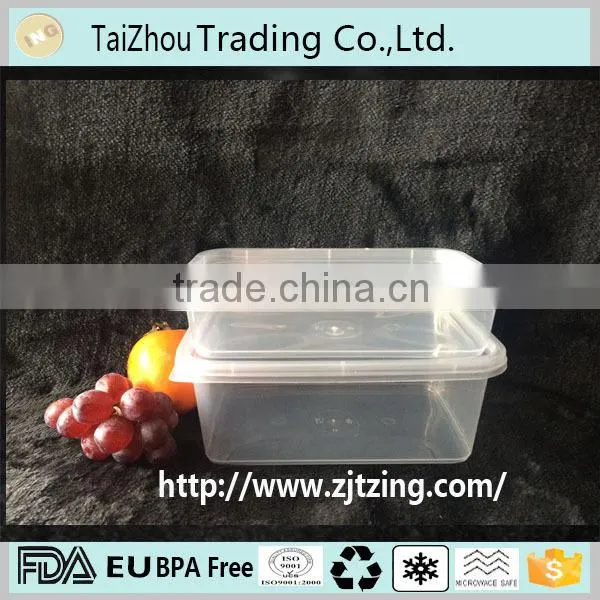 Eco-friendly Food Grade PP Rectangle Takeaway Food Containers With Lids photo-2