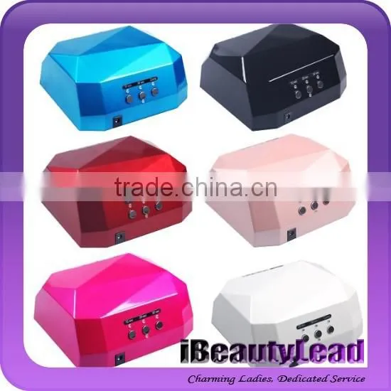 nail art 36W LED nail lamp for nail gel led and CCFL lamp
