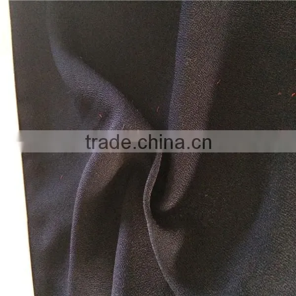 China Wholesale Hot Selling Moss Crepe Chiffon Fabric photo-3