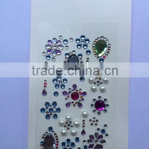 Jewels and Rhinestones Decoration Stickers photo-5