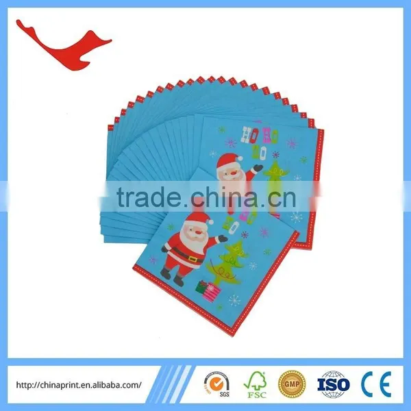 006 Printed Paper Napkin for Party Tableware photo-2