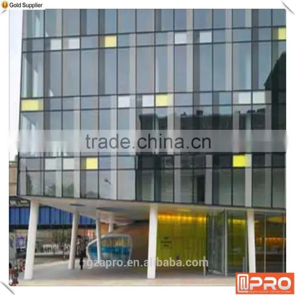 New Fashion Curtain Aluminum Curtain Wall Panel Frameless Glass Curtain photo-6