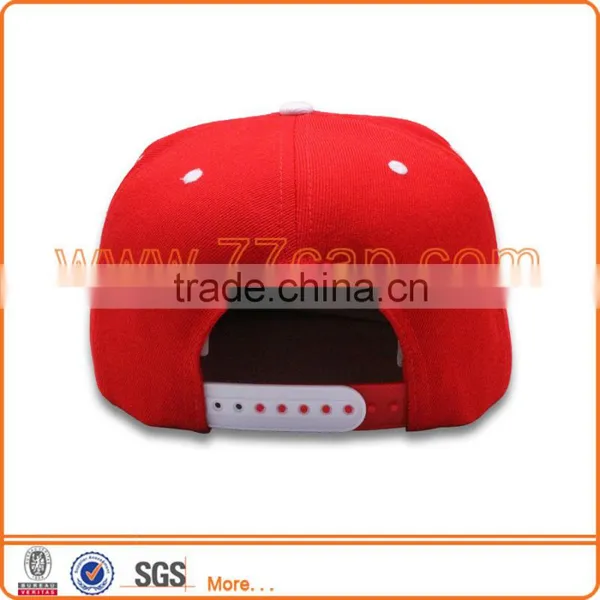 China Snapback Cap/hat Manufaturer Custom Flat Brim Cap With Shoestring photo-2