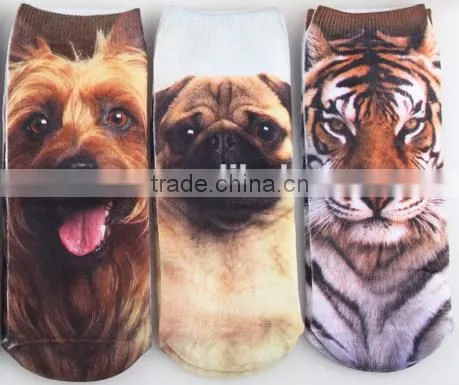 Animal Printing Polyester Socks photo-4