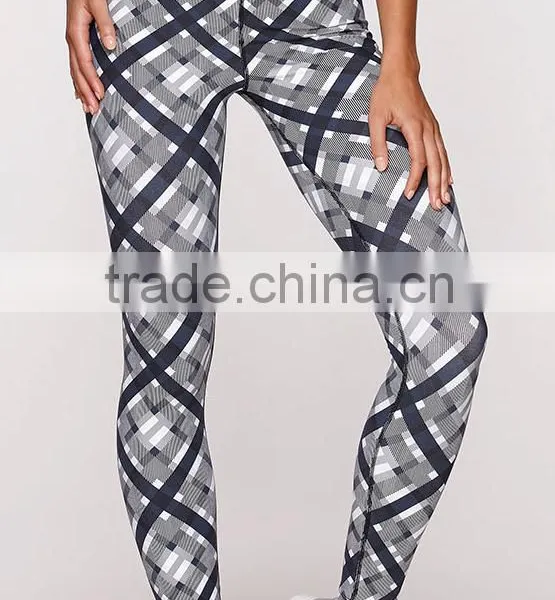 Kiteng Patterned High Performance Leggings Office In United States (USA)Small Minimum photo-3