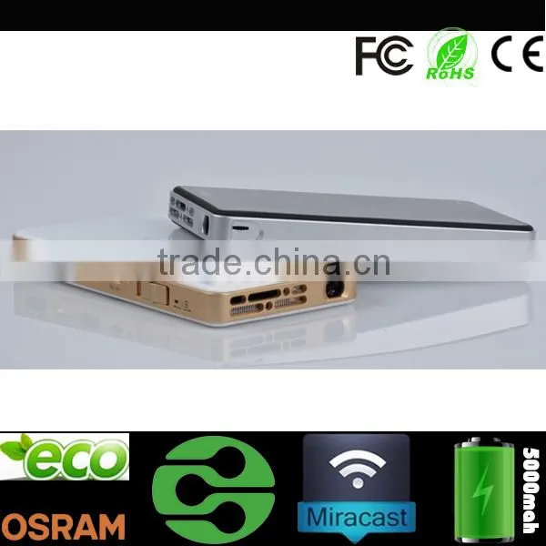 Best Selling Projector / Mini Projector for Mobile Phone / Mini LED Projector C9 With 5000mAh Built-in Battery photo-5