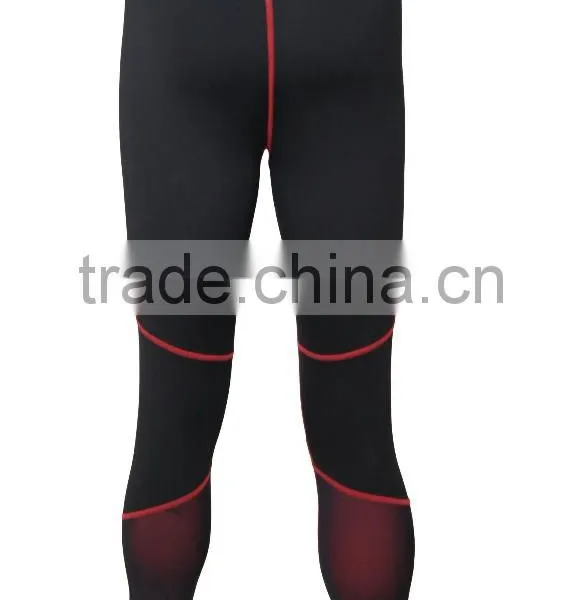 Wholesale Fashion Mens Fitness Pants Leggings Sport Firness Custom photo-3