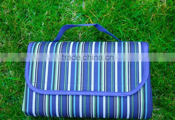 Printed Folding Travel Oxford Cloth Blanket Picnic Mat photo-4