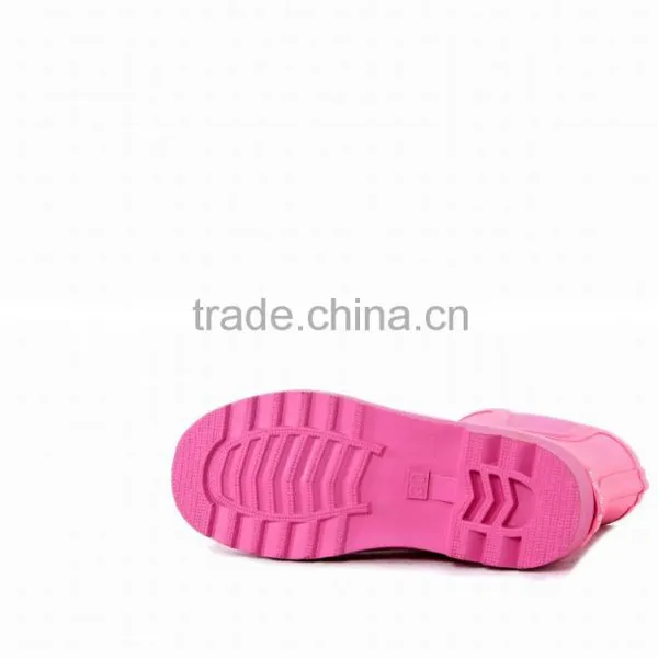 China Fashion Design Wellington Boots Good-looking Rubber Shoes photo-3