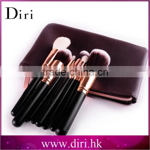 Factory Offer Whole Sale New Fashion Girls Tops Gold Makeup Brush Set photo-2