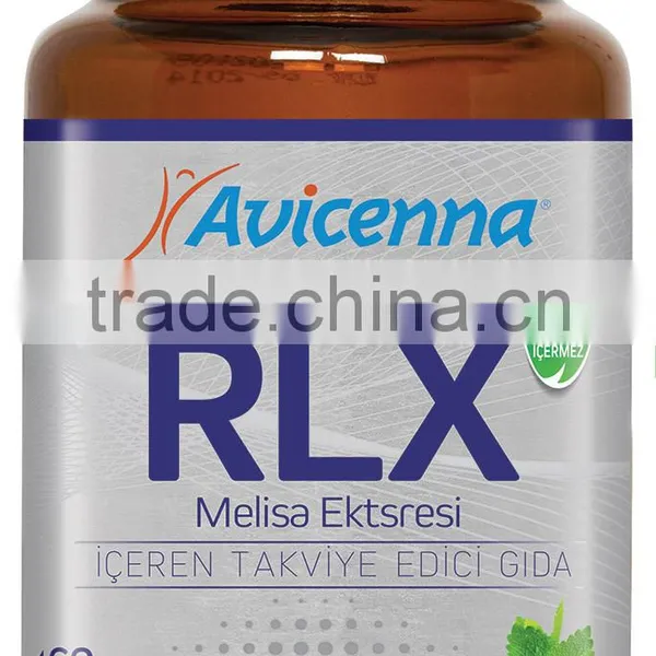 RLX Relax Soft Capsules Linden Flower Extract Herbal Supplement Anti-stress & Tranquilizer, Depression Herbal Extract Medicine photo-2
