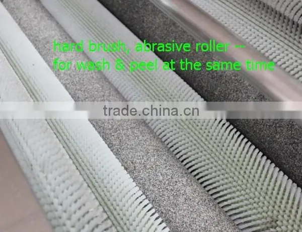 Automatic Washer Type Potato / Sweet Potato Peeling / Polish Machine With Stainless Steel photo-6