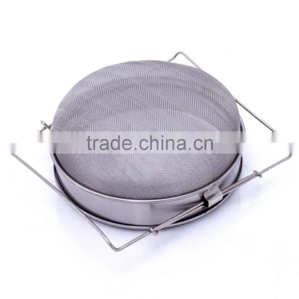 Food Grade Stainless Steel Double Honey Strainer / Filter / Sieve photo-3