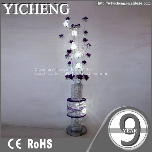 Hot Sale Modern Fancy Aluminum Wire Led Floor Standing Lamp