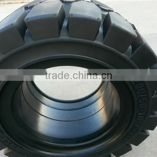 Solid Rubber Truck Tire Forklift Truck Trailers Solid Tire photo-4