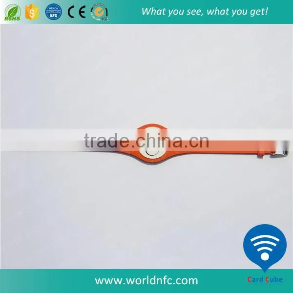 Adjustable Watch Style Ntag 215 NFC Wristbands RFID Bracelet photo-4