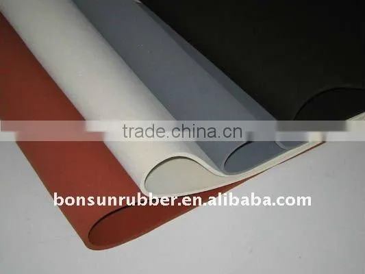1mm to 50mm Thickness/18Mpa Natural Rubber Sheet