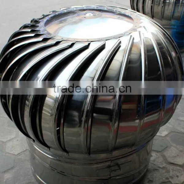 HangYu Roof Air Turbine Ventilator/No Power Roof Ventilation Exhaust Fan photo-3