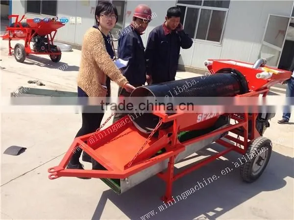 Mini Moblie Gold Trommel Wash Plant photo-4