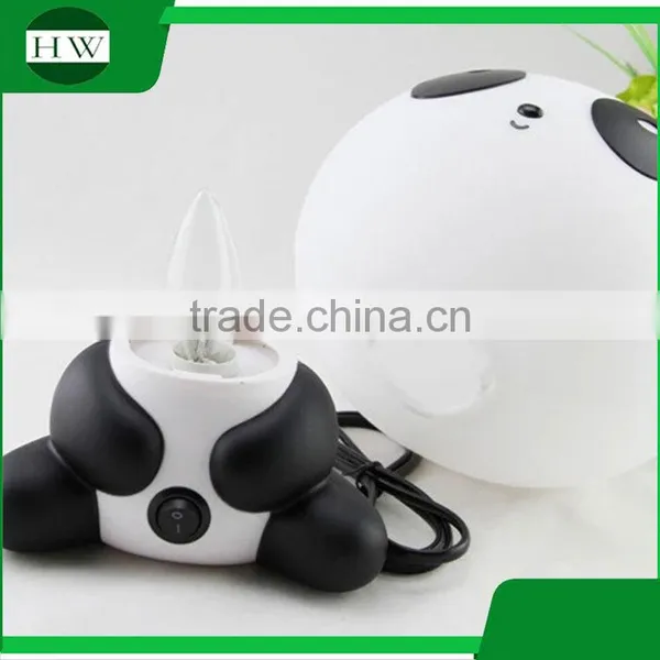 Plastic Decorative Cartoon Panada Eye Protection Rechargeable Led Study Reading Desk Table Night Light Lamp photo-2