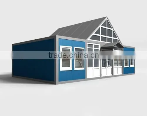 Light Steel Villa Luxury Prefab Steel Frame Villa Design Build photo-2